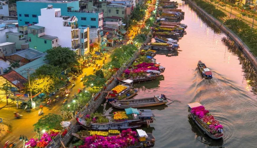 Những phiên chợ Tết đặc trưng miền Nam – Rộn ràng sắc xuân phương Nam